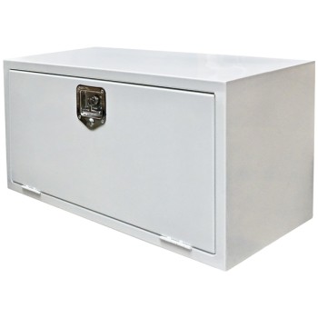 Truck & Trailer, White Powder Coated Toolbox - 915mm (W) x 457mm (H) x 406mm (D)